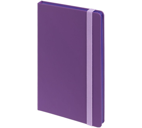 Блокнот Shall, в линейку, фиолетовый
