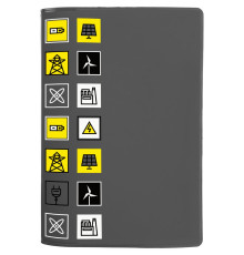 Обложка для паспорта Industry, энергетика