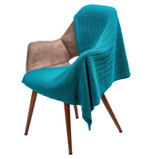 Плед Field, бирюзовый