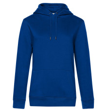 Толстовка с капюшоном женская Queen, ярко-синяя