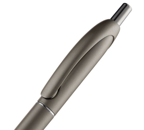 Ручка шариковая Bright Spark, серый металлик