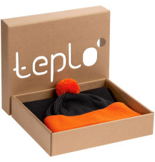 Набор Snappy, темно-серый с оранжевым