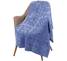 Плед Ornamental, синий