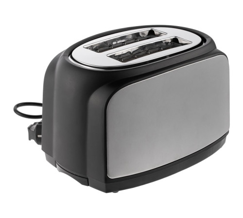 Электрический тостер Postre, серебристо-черный