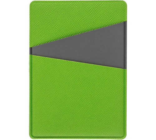 Картхолдер Dual, серо-зеленый