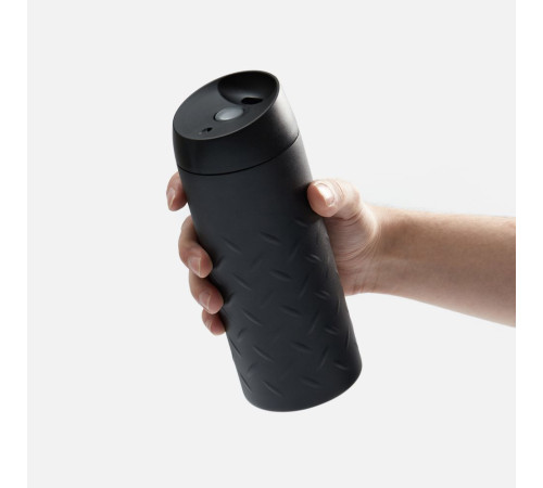 Термостакан Hard Work, черный