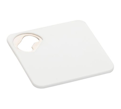 Костер с открывашкой для бутылок Bartender, белый