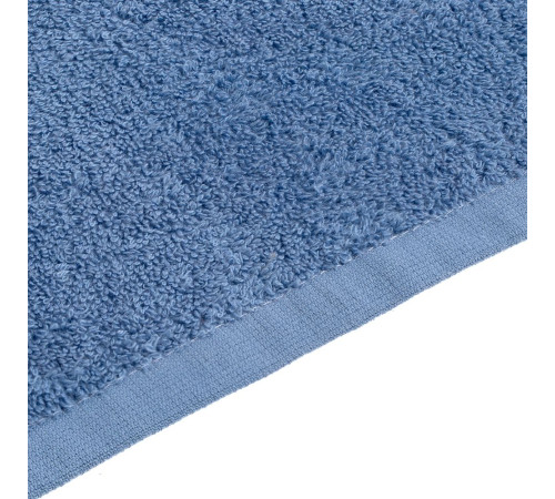 Полотенце махровое «Кронос», среднее, синее (дельфинное)