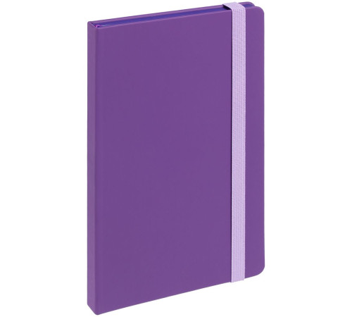 Блокнот Shall, в линейку, фиолетовый
