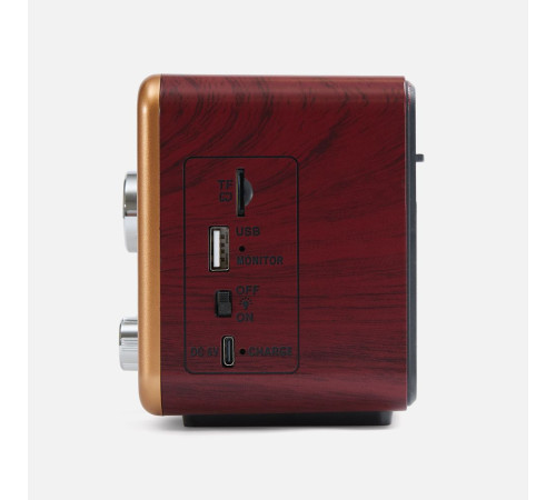 Bluetooth-колонка с радио Listenberg, коричневая