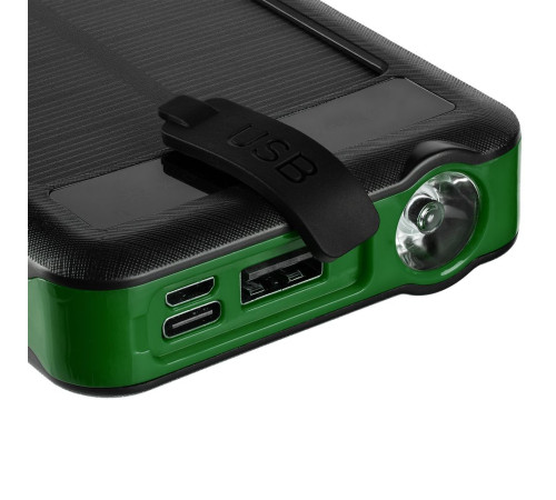 Аккумулятор Holiday Maker, 10000 мАч, зеленый