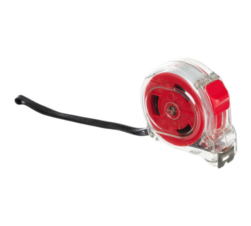 Рулетка Selvaksi, 5 м, красная