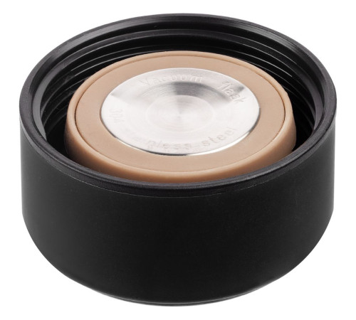 Смарт-бутылка с заменяемой батарейкой Long Therm Soft Touch, черная