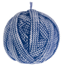 Свеча Kniteam, клубок, синий