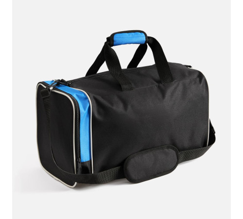 Спортивная сумка Fitnext, черная с синим