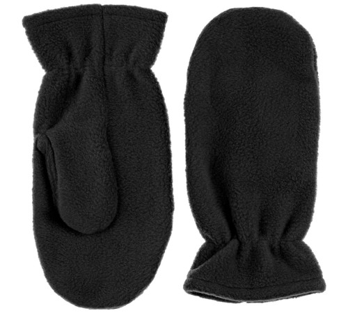 Варежки Fleecy, черные