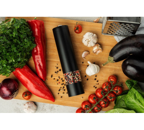 Электрическая мельница для специй Black Mill, черная