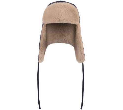 Шапка-ушанка Wasa, темно-синяя