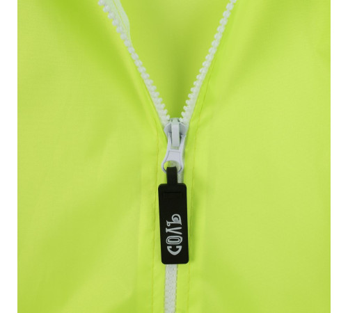 Дождевик «Воплащение всего», неоново-желтый