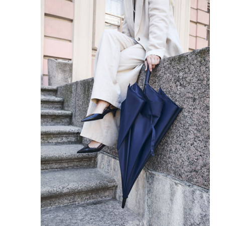 Зонт-трость Domelike, темно-синий