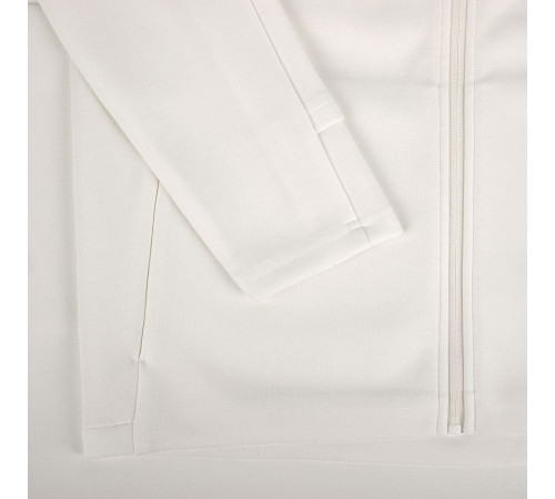 Куртка с капюшоном унисекс Begi, молочно-белая