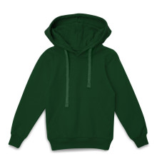 Худи детское Kirenga Kids 2.0, темно-зеленое
