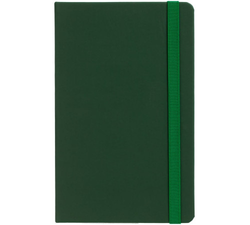 Блокнот Shall, в линейку, зеленый