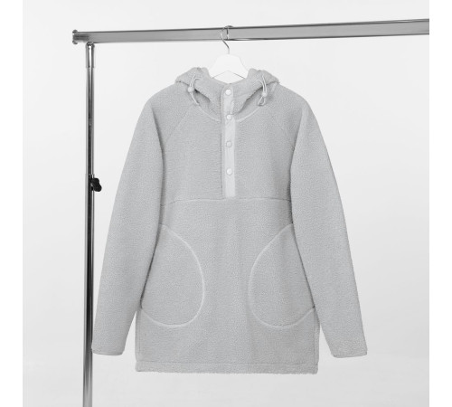 Анорак унисекс Oblako, светло-серый