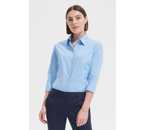 Рубашка женская с рукавом 3/4 Effect 140, белая