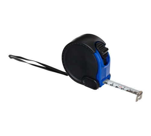 Рулетка Meter Plan, 5 м, черная с синим
