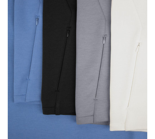 Куртка с капюшоном унисекс Begi, молочно-белая