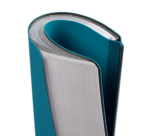 Ежедневник Aspect на заказ, недатированный, бирюзовый