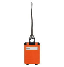 Бирка для багажа Trolley, оранжевая