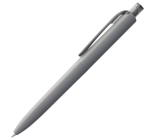 Ручка шариковая Prodir DS8 PRR-T Soft Touch, серая