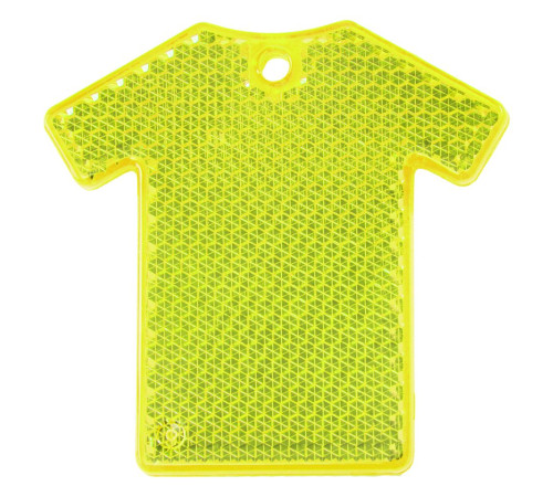 Светоотражатель «Футболка», неон-желтый