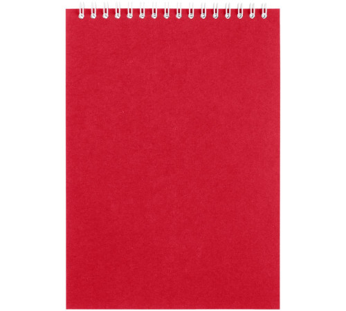 Блокнот Dali в клетку, красный