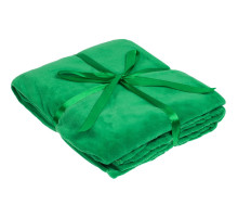 Плед Plush, зеленый