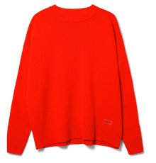 Джемпер оверсайз унисекс Stated в сумке, красный