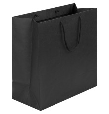 Пакет бумажный Porta L, черный