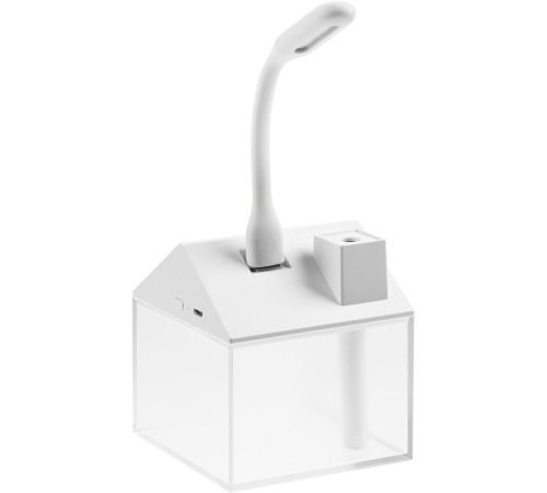 Настольный увлажнитель Arioso с вентилятором и лампой, белый