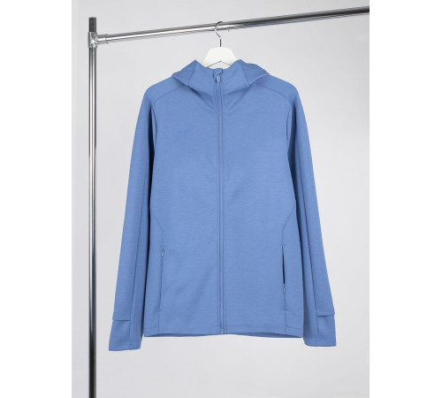 Куртка с капюшоном унисекс Begi, синяя