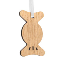 Деревянная подвеска Christmate, конфета