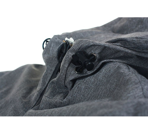 Куртка мужская Jackson, черный меланж