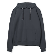 Толстовка с капюшоном Kirenga, темно-серая (графит)