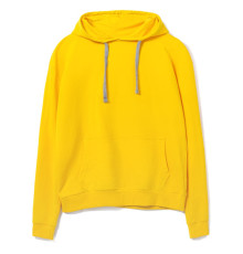 Толстовка с капюшоном Unit Kirenga, желтая