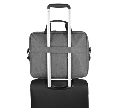 Сумка для ноутбука The First, серая