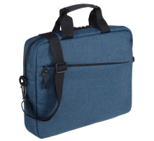 Сумка для ноутбука The First, синяя