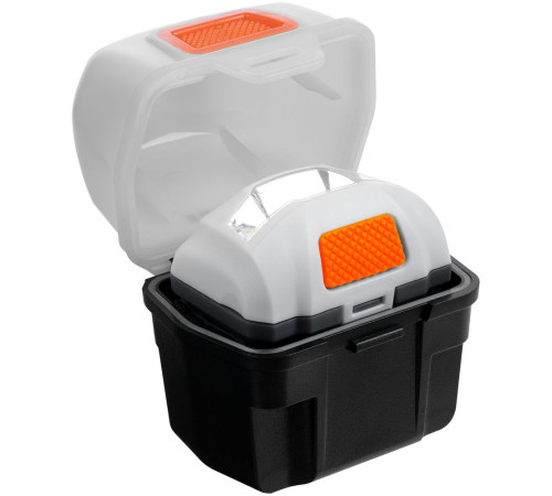 Многофункциональный светодиодный фонарь Klar, серый