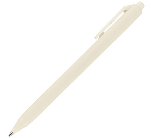 Ручка шариковая Cursive Soft Touch, бежевая