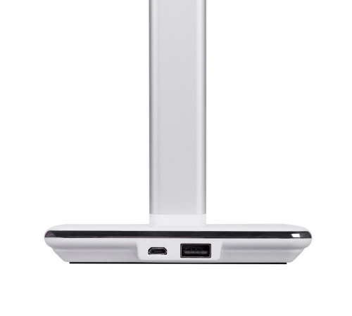 Настольная лампа с беспроводной зарядкой Power Spot, белая